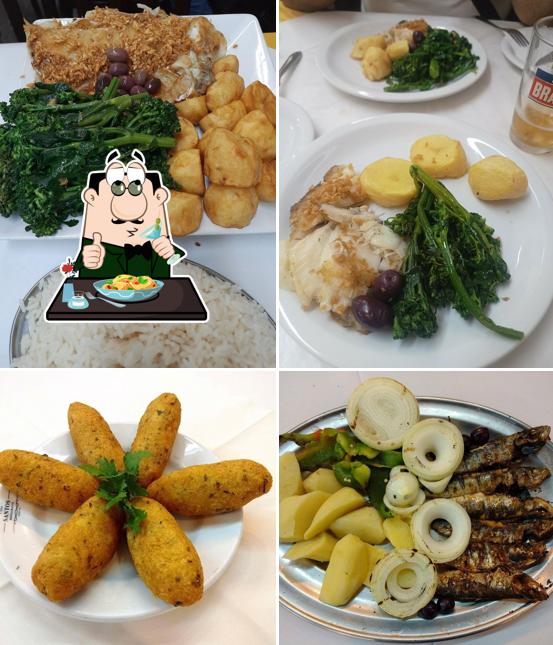 Platos en Casa Santos Restaurante