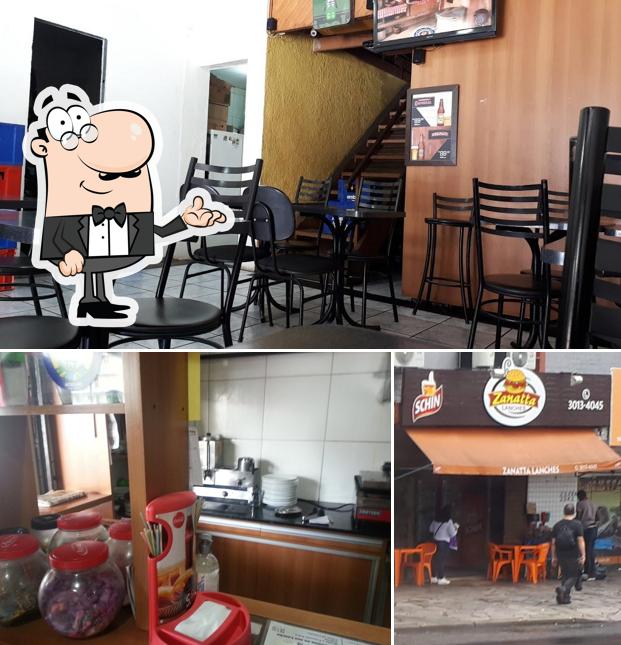 Veja imagens do interior do Zanatta Lanches