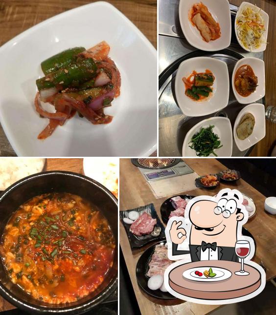 Food at Jang Won Korean And Japanese Barbecue Restaurant