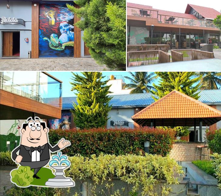 Enjoy the view outside Pegs & Kegs Restobar