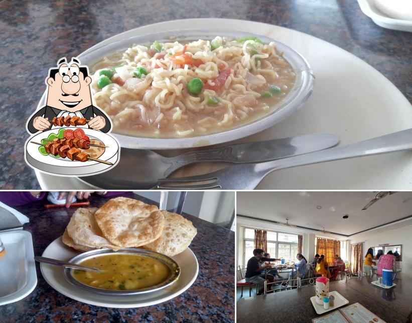 This is the picture showing food and interior at Quality Restaurant Puri (Hotel Park)