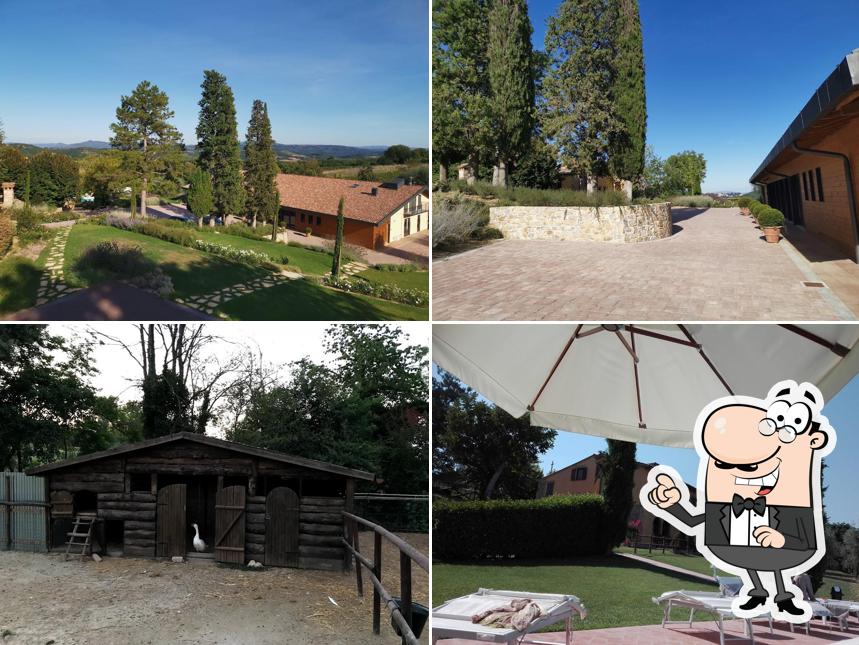L'area esterna è una caratteristica importante di Le Anfore