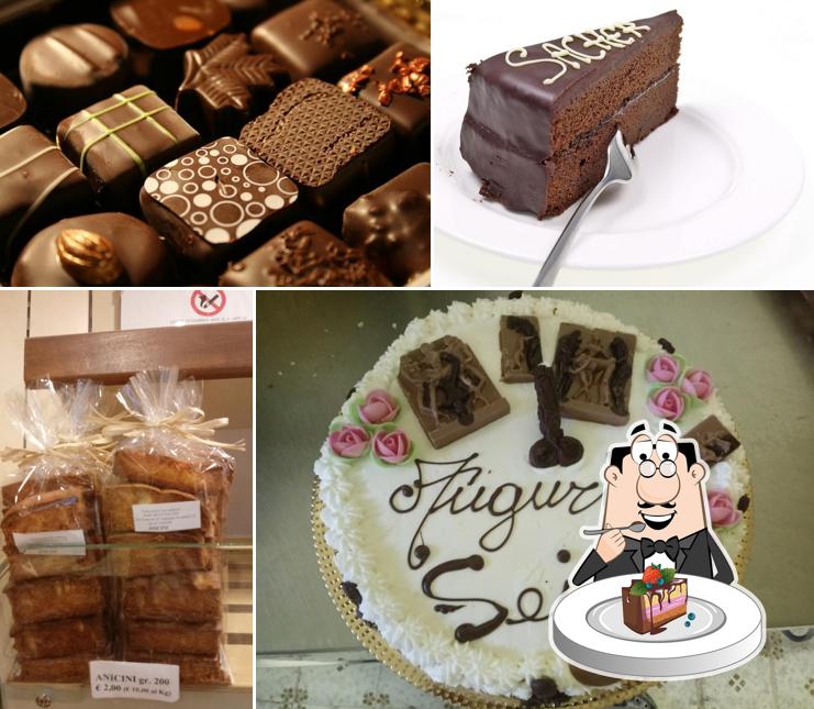Torta al cioccolato al Pasticceria Cioccolateria Panetteria Marchetti