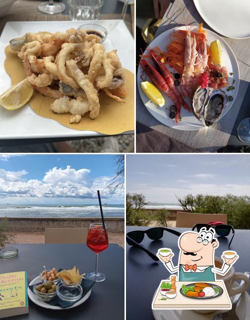 Calamari fritti al Bar La Vela