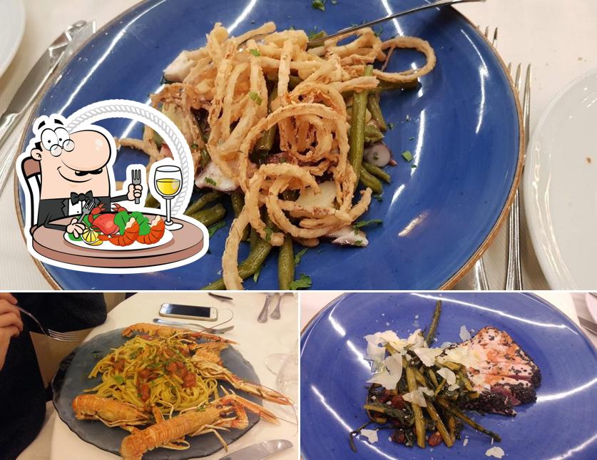 Il Marinaio offre un'ampia varietà di prodotti di cucina di mare
