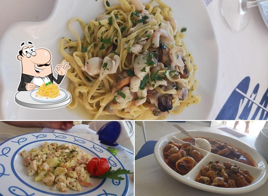 Spaghetti alla carbonara al La Spiaggiola