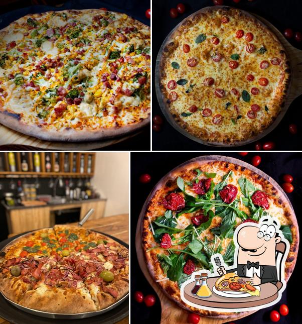 Consiga diversos estilos de pizza
