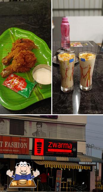This is the image displaying food and exterior at Zwarma Karumathampatti
