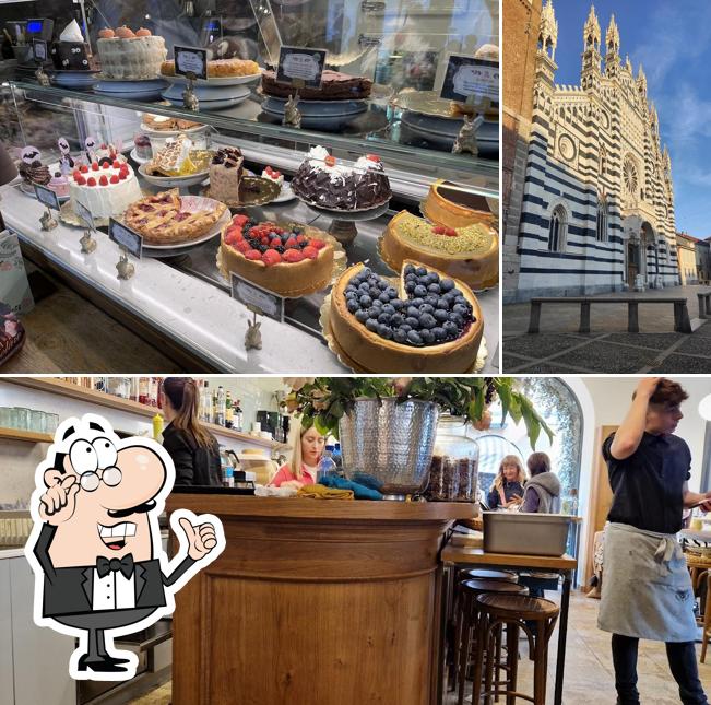 Questa è la immagine che presenta la interni e esterno di B Monza Bistrot