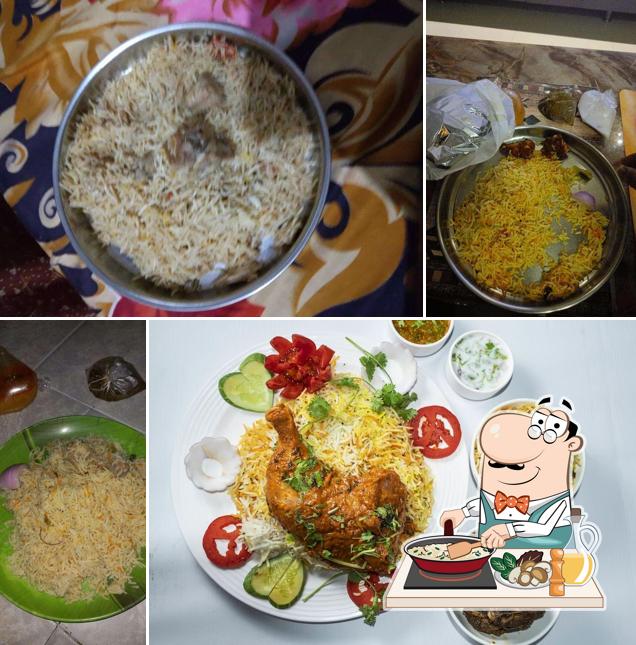 Fried rice at Karimulla Biryani Hotel