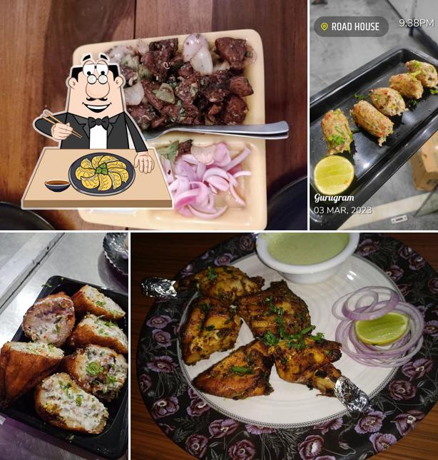 Gyoza at Road House, Sector 10