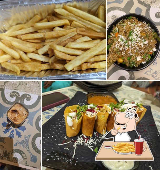 French fries at The Koka's cafe Restaurant