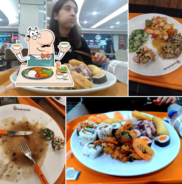 Platos en Umai House