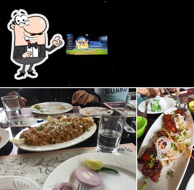 The interior of Zaffron by Le Coorg