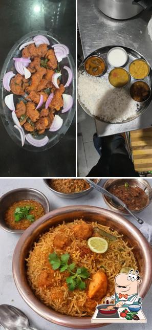 Chicken curry at Telugu Ruchulu