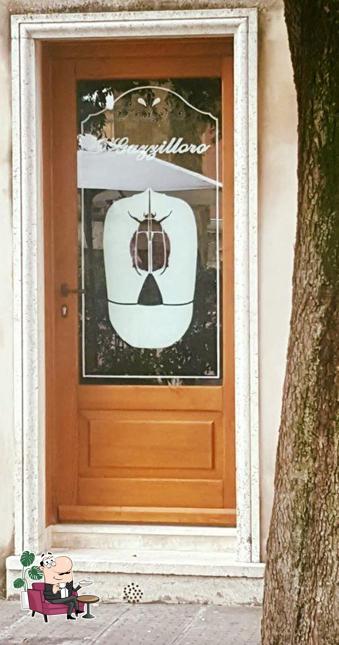 Gli interni di Osteria I’Gazzilloro