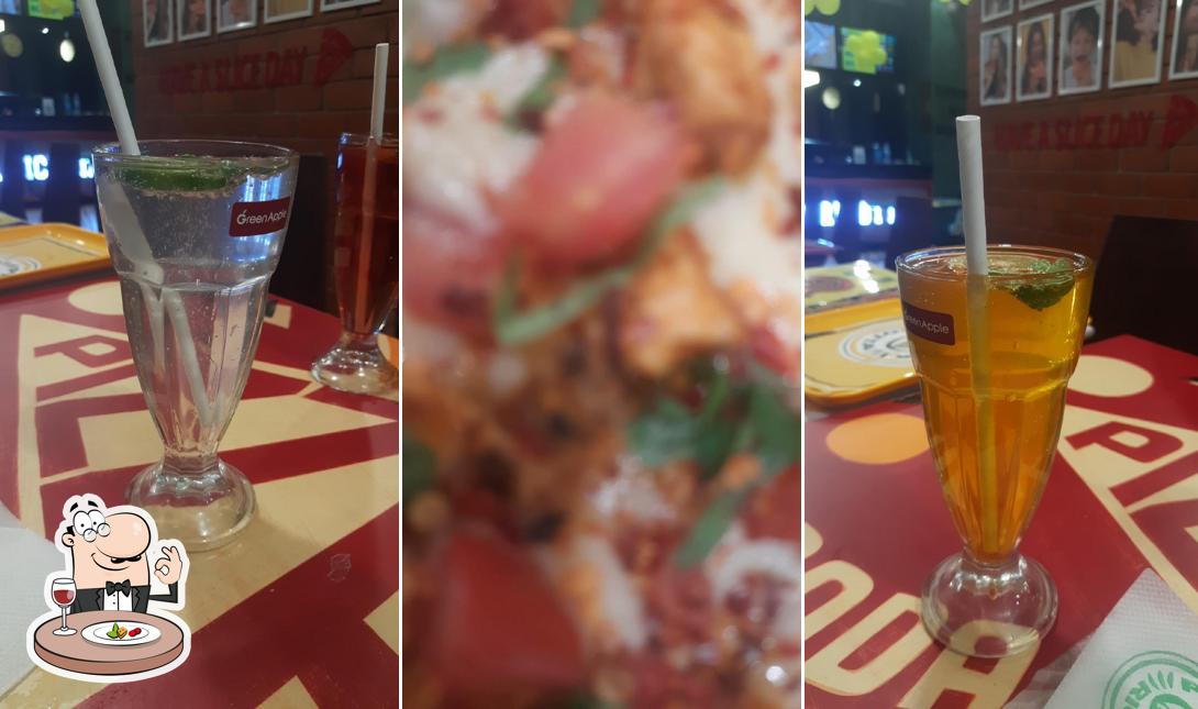 Meals at Pizza ricotta