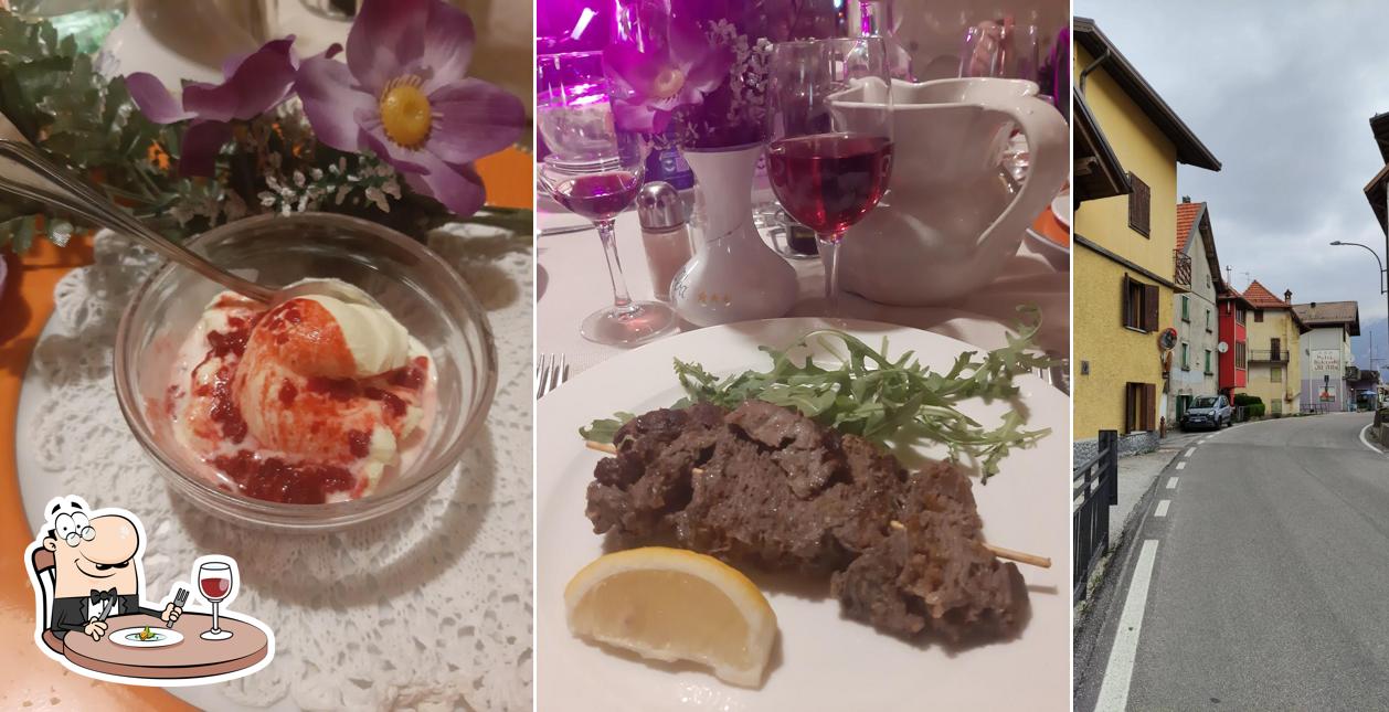 Cibo al Ristorante All'Alba