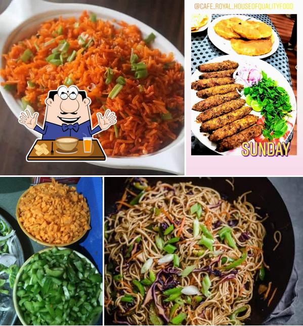 Meals at Cafe Royal Restaurant