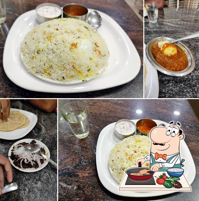 Chicken curry at Hotel Green Park