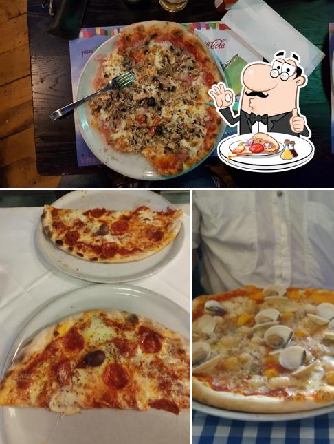 Scegli tra le molte varianti di pizza