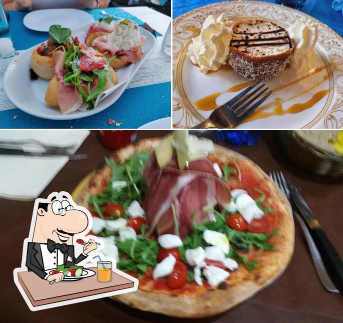 Platti al Pizzeria La Saporita