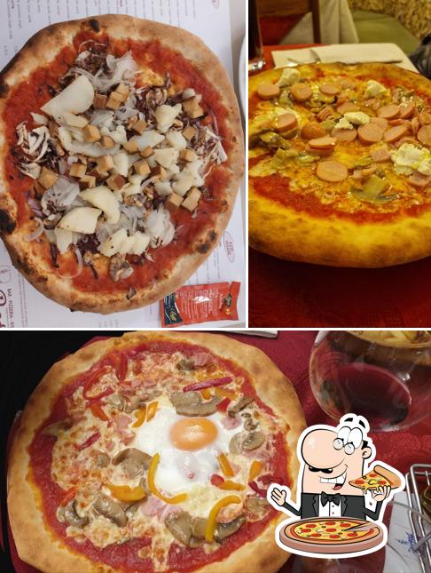 Ordina tra le molte varianti di pizza