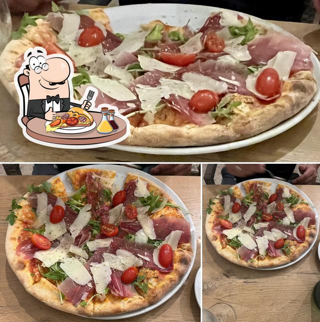 Ordina una pizza a Pizzeria Le Piaf Frapa