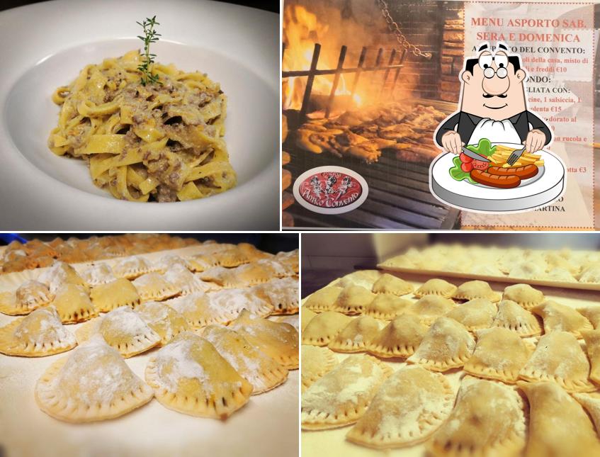 Cibo al Ristorante L'Antico Convento