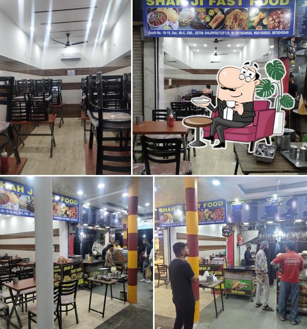 Check out how Shah Ji Fast Food looks inside