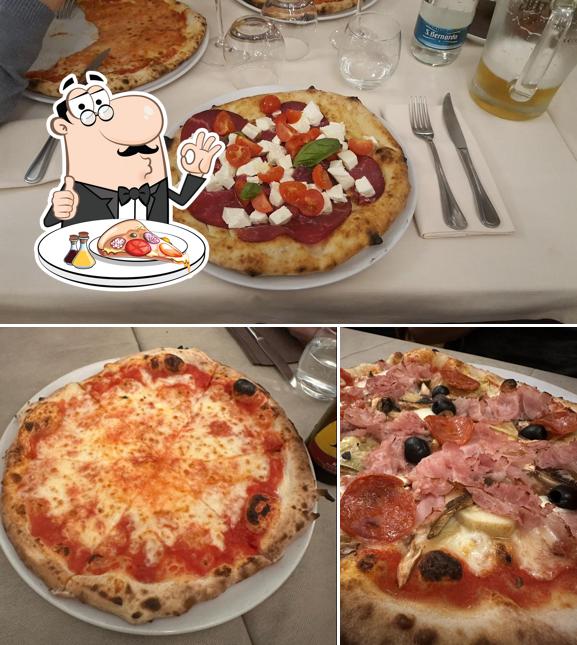 Prenditi tra le molte varianti di pizza