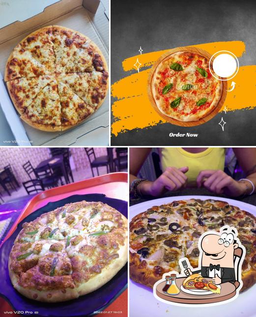 Order various variants of pizza