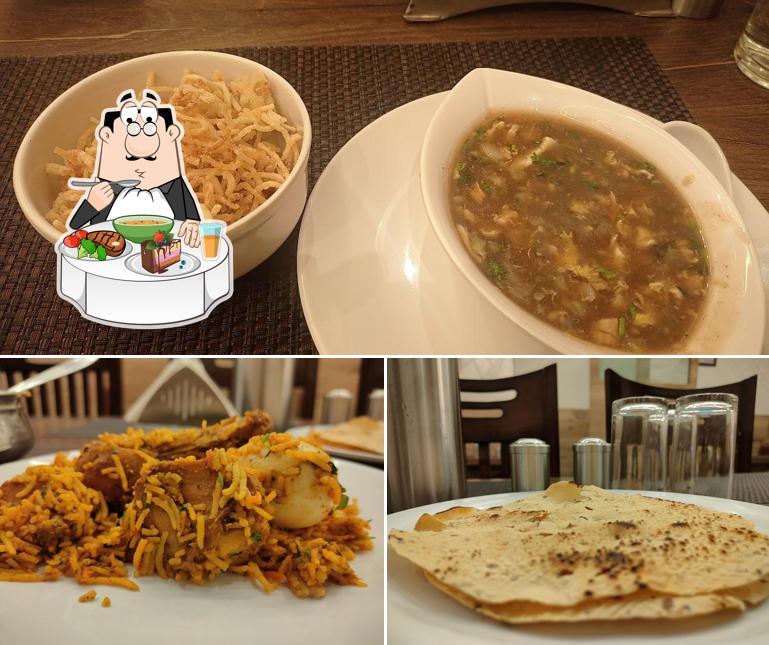 Hot and sour soup at Food BOMB