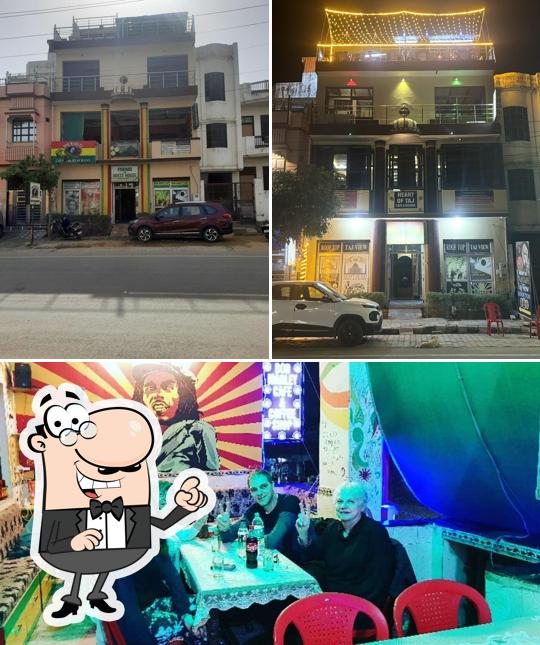 The picture of exterior and interior at Heart of Taj Cafe & Kitchen Agra