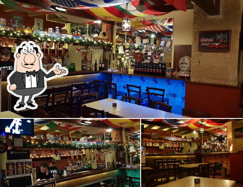 Dai un'occhiata agli interni di One Way Food + Beer