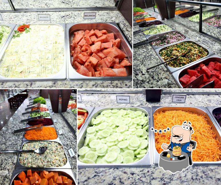 Comida em Restaurante Dom Lugui