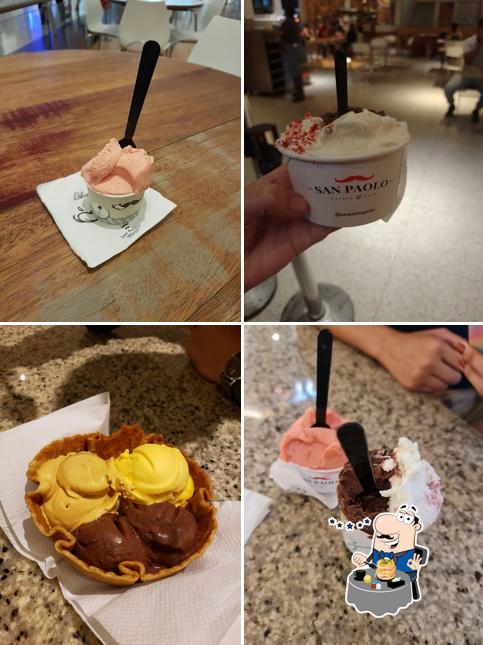 Sorvete em San Paolo Gelato - Riomar Recife