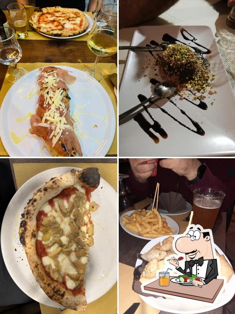 Platti al Pizzeria Kairos
