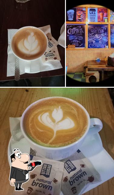 Pick a drink from the menu