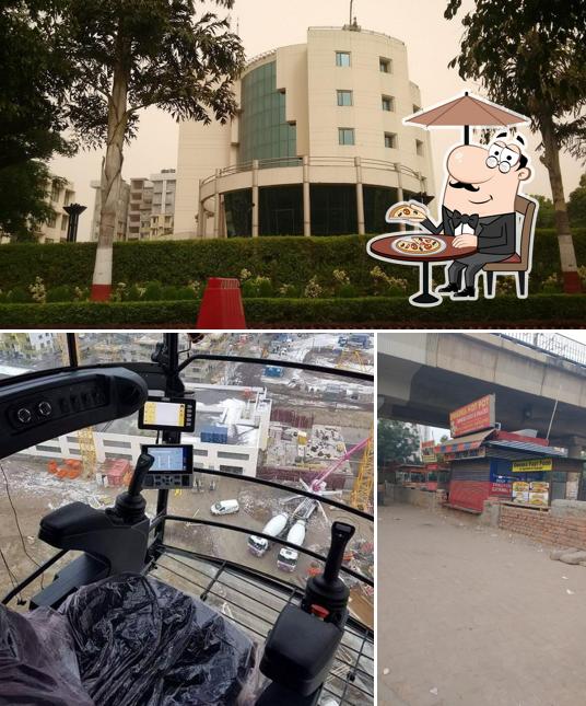 The exterior of Dwarka Hot Pot