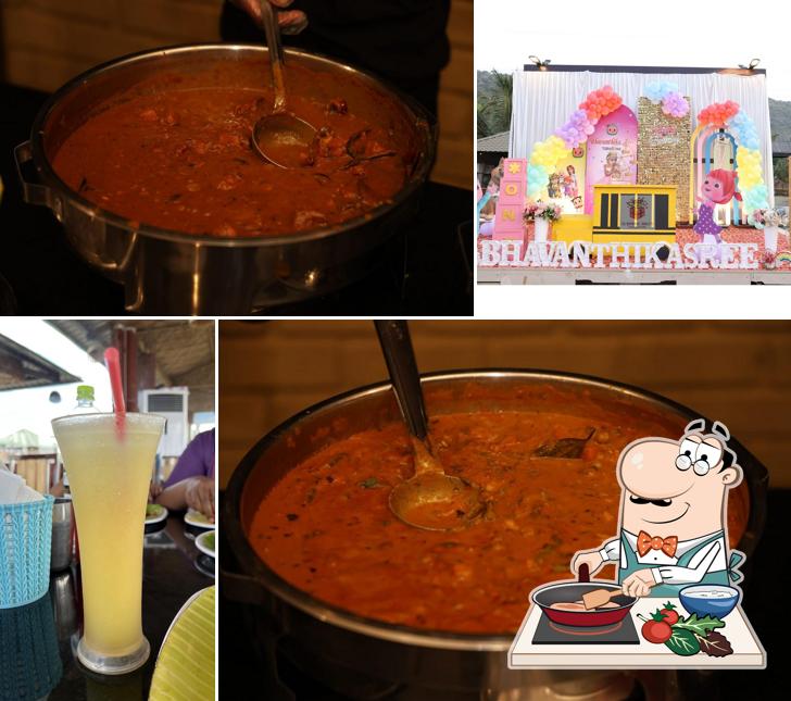 Chicken curry at FiveStar Garden - L & T Bypass