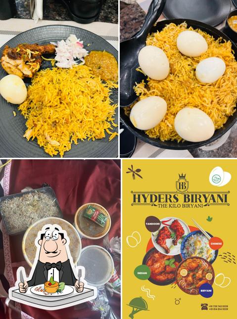 Meals at HYDERS BIRYANI