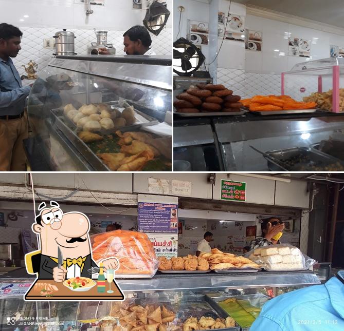 Meals at Nellai coffee tea shop