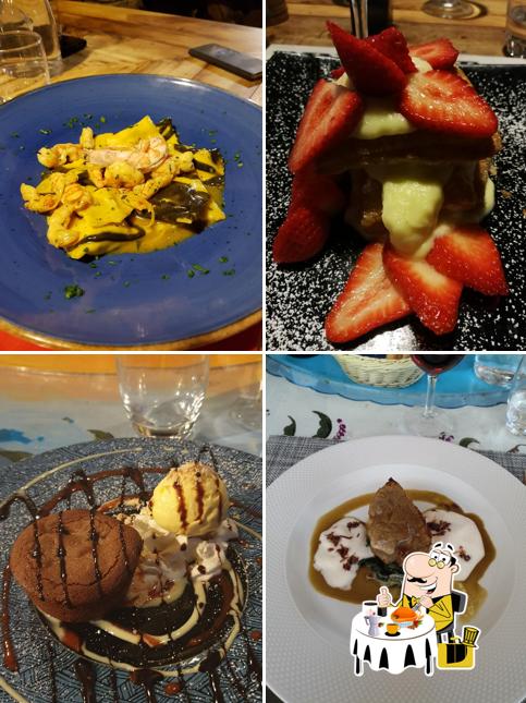 Cibo al Ristorante Agueta du Sciria