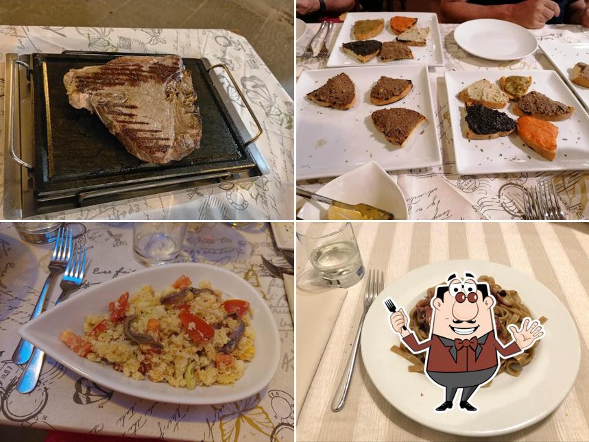 Platti al Trattoria La Pappalpomodoro di Foschetti Anna Lisa