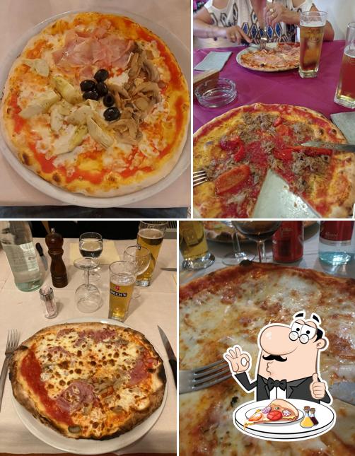 Scegli tra le molte varianti di pizza