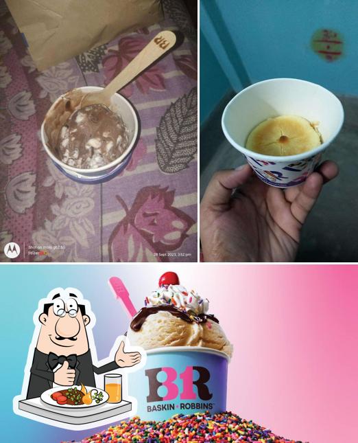 Food at Baskin Robbins - Ice Cream Desserts