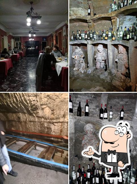Dai un'occhiata agli interni di Grotta Gino