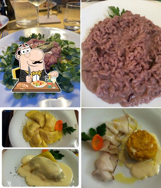 Cibo al Trattoria "La Vineria de Tarczal"