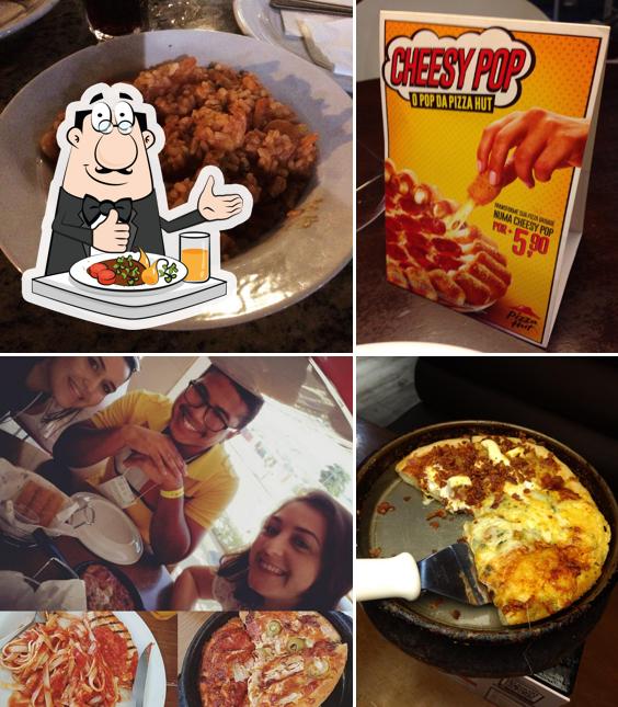 Comida em Pizza Hut (Beira Mar)